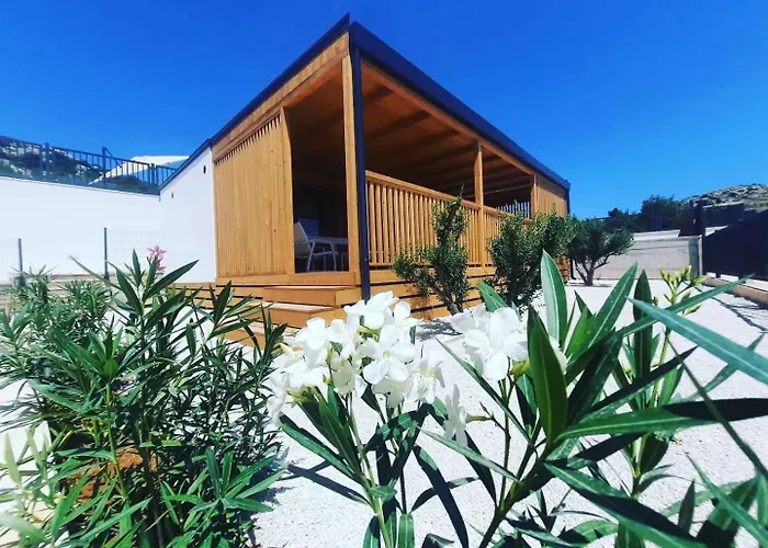 Panorama Mobile Home With Seaview And Pool Дом отдыха