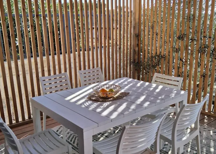 Panorama Mobile With Seaview And Pool Drage