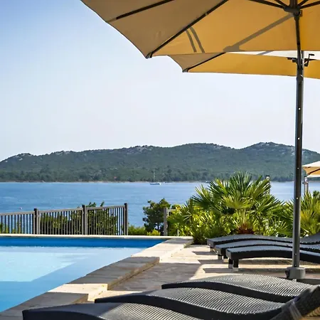 Panorama Mobilehome Vista Kornati With Pool Prázdninový dům Drage